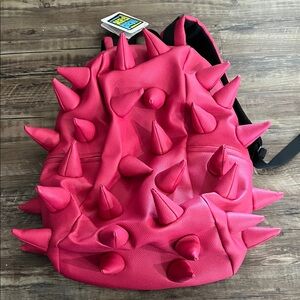 Madpax Spiked Kids Backpack - Hot Pink